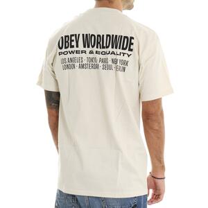 T-SHIRT WORLDWIDE POWER OBEY - Mad Fashion | img vers.300x/